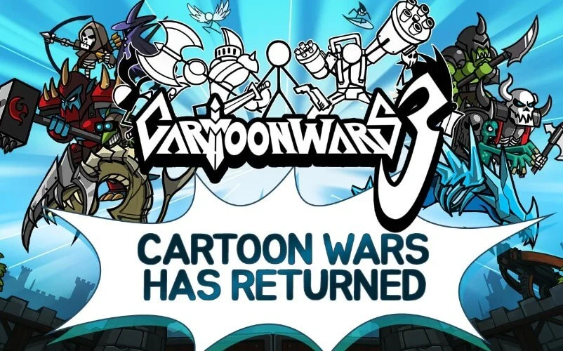 download cartoon wars 3 mod apk unlimited money