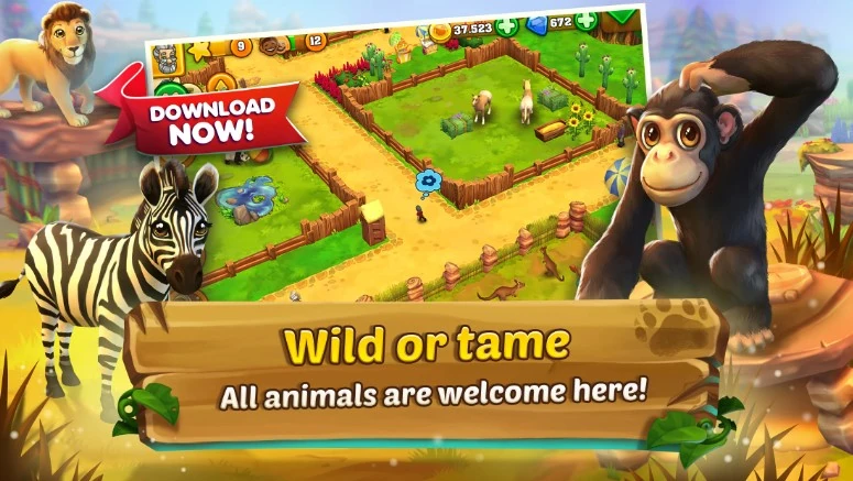 download zoo 2 animal park mod apk