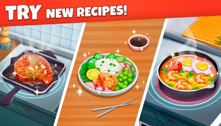 download cooking diary mod apk
